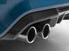 ES#3437636 - 024936ECS014 - MP Style Carbon Fiber Rear Diffuser  - A carbon diffuser will set your F87 apart from the rest - ECS - BMW