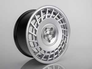 ES#3646950 - 1365KT - 18" Style 1365 Directional Wheels - Set Of Four - 18"x8.5", et45, 5x112, 66.56mm Center Bore - Hyper Silver Finish - Alzor - 