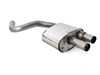ES#3499447 - SSXAU707 - Cat-Back Exhaust System - Resonated With Valves - 2.50" stainless steel with quad GT-100 Cerakote black tips - Milltek Sport - Audi