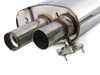 ES#3499447 - SSXAU707 - Cat-Back Exhaust System - Resonated With Valves - 2.50" stainless steel with quad GT-100 Cerakote black tips - Milltek Sport - Audi