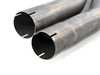 ES#3499447 - SSXAU707 - Cat-Back Exhaust System - Resonated With Valves - 2.50" stainless steel with quad GT-100 Cerakote black tips - Milltek Sport - Audi