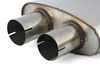 ES#3499447 - SSXAU707 - Cat-Back Exhaust System - Resonated With Valves - 2.50" stainless steel with quad GT-100 Cerakote black tips - Milltek Sport - Audi