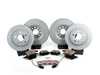 ES#3184281 - 8E0615301ADK5KT - Front & Rear Premuim Brake Service Kit - Featuring Zimmermann rotors and Akebono Euro Ceramic pads - Assembled By ECS - Audi