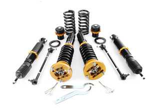 ES#3493608 - B006-1-S - ISC N1 Coilover Kit - Street Sport - A high quality, performance coilover kit at a low cost. Stiffer springs and street sport valving for aggressive street and occasional track use! - ISC Suspension - BMW