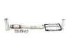 ES#3447610 - 48-36319-RN - Twisted Steel 2.5" Rear Down-Pipe/Mid-Pipe - Resonator Delete  - (NO LONGER AVAILABLE) - 304 Stainless Steal mid pipe for your factory or aftermarket application, up to +10 horsepower and +9 ft. lbs - AFE - 