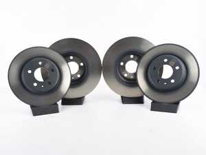 ES#3618450 - 8r0615301kt2KT - Front & Rear Brake Service Kit - Featuring Genuine Volkswagen/Audi rotors, pads, and all necessary hardware - Genuine Volkswagen Audi - Audi