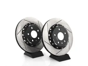  Rear Slotted 2-Piece Semi-Floating Brake Rotors - Pair (310x22)