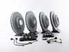 ES#3184541 - 7L6698302Kkt33 - Front & Rear Premium Brake Service Kit - Featuring Zimmermann rotors and ECS DD23 "Daily Driver" ceramic pads. - Assembled By ECS - Audi Volkswagen