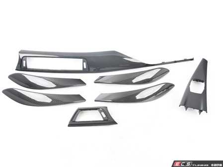 ES#3624674 - f80km001KT - Carbon fiber trim kit - Includes dash and door trim for a complete interior makeover! - Karbonius Composites - BMW