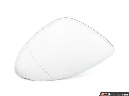 ES#3412587 - 95873152292 - Heated Door Mirror Glass - Aspherical Blind Spot Mirror  - Right side fitment - Genuine Porsche - Porsche