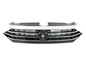 ES#3562021 - 17A853651RIDJ - Radiator Grille - Black/Chrome - Bring your cars looks back to life - Genuine Volkswagen Audi - Volkswagen