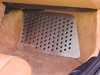 ES#2840019 - F16PSILVER - Perforated Aluminum Floor Board - Silver - Right side fitment - Rennline - Porsche