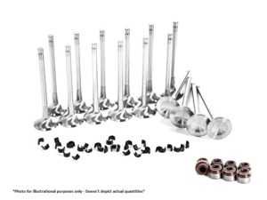 ES#3647524 - ST-AIVN-1103KT - Supertech Stainless Intake Valve Kit - Stock sized valve head diameter, factory triple groove keeper setup - Includes Supertech valves and IE valve seals - Assembled By ECS - Audi Volkswagen