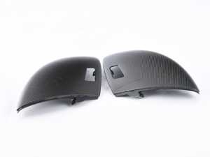 ES#3023038 - BM-0154 - Mirror Cover Trims - Carbon Fiber - Aggressive lower mirror trims for your M - AUTOTECKNIC - BMW