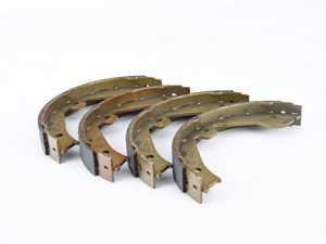 ES#2184357 - 95535292500 - Parking Brake Shoe Set - Duplicate of ES2771114 - TRW - Audi Volkswagen Mercedes Benz Porsche