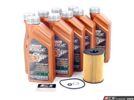 ES#2578020 - X56SVCKT - Castrol TWS Oil Change Kit - Everything needed for a basic oil service including Castrol TWS edge Super car oil - Assembled By ECS - BMW