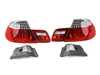 ES#3603899 - 61120153650KT4 - Clear Face Lift Tail Let Set  - Includes inner and out tail lights and a wiring harness adapter for ease of install - Genuine BMW - BMW
