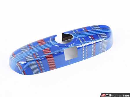 ES#2714921 - 51162353314 - Speedwell Blue Cover Rearview Mirror - Attaches to the back of the center mirror - Genuine MINI - MINI