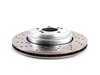 ES#254804 - 34212283803 - Brake Rotor - Left Rear - (NO LONGER AVAILABLE) - Cross drilled 350x24 - Genuine BMW - 