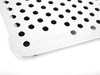 ES#2840019 - F16PSILVER - Perforated Aluminum Floor Board - Silver - Right side fitment - Rennline - Porsche
