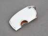 ES#3176016 - 7105-0112 - Small Key Case - White - Protect your keys & your interior with this stylish key case - 3D Design - BMW