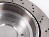 ES#254804 - 34212283803 - Brake Rotor - Left Rear - (NO LONGER AVAILABLE) - Cross drilled 350x24 - Genuine BMW - 