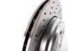 ES#254804 - 34212283803 - Brake Rotor - Left Rear - (NO LONGER AVAILABLE) - Cross drilled 350x24 - Genuine BMW - 