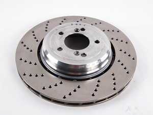 ES#60303 - 34212282807 - E60 M5 Rear Brake Rotor - Left - (370x24) - Genuine BMW - BMW