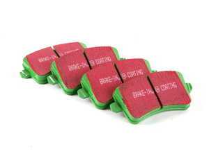 ES#2070707 - DP21988 - Rear GreenStuff Performance Brake Pad Set - Mildly upgraded pad, great for an afternoon of sporty driving - EBC - Audi