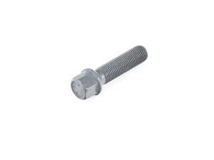 ES#3560837 - S17D50R13ZNNNI - Ball Seat Wheel Bolt - 14x1.5x50mm - Priced Each - Black zinc coated wheel bolts made specifically for OE wheels - ECS - Audi Volkswagen