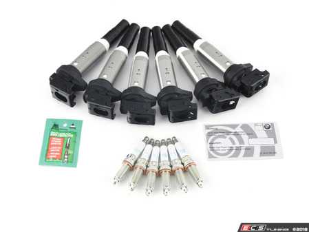 ES#3646942 - 12137594937cdKT - Performance Ignition Service Kit - Everything you need to service your ignition system, featuring one step colder plugs. - Assembled By ECS - BMW