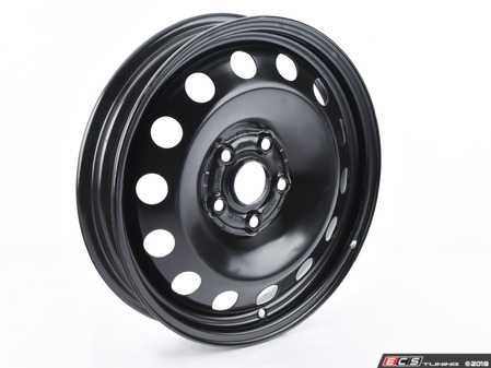 ES#2831377 - 5C0601027C03C - 16" Spare Wheel - Steel - Steel wheel for emergencies - Genuine Volkswagen Audi - Volkswagen