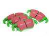 ES#2070705 - DP21986 - Front GreenStuff Performance Brake Pad Set - Mildly upgraded pad, great for an afternoon of sporty driving. - EBC - Audi