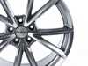 ES#3690745 - 654-3KT - 19" Style 654 Wheels - Set Of Four - 19"x8.5" ET42 5x112 - Gloss Gunmetal/Machine Face - Alzor - Audi Volkswagen