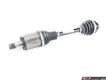 ES#2599077 - 31607597693 - Front CV Axle Assembly - Left - Brand new unit, complete assembly with inner CV joint - Genuine BMW - BMW
