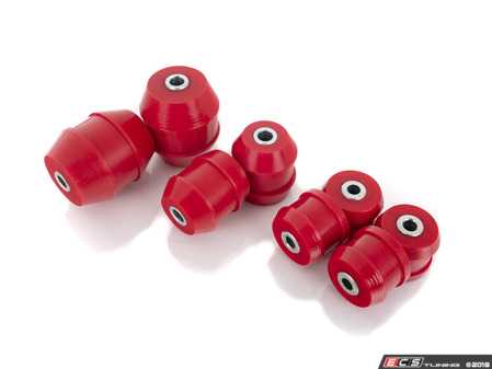 ES#3177872 - 019210ecs01-01KT -  Front Lower & Upper Polyurethane Control Arm Bushing Kit - Engage the road with precision, confidence and reliability with our ECS Poly Control Arm Bushings! - ECS - Audi Volkswagen
