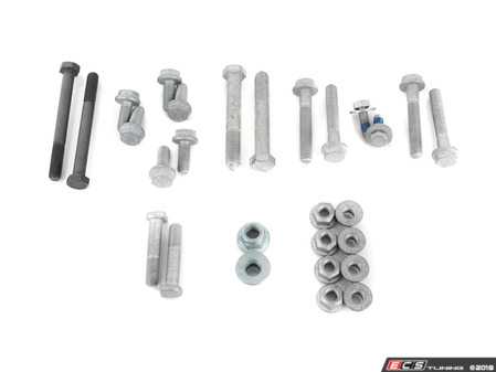ES#3647289 - 019210ECS0301KT - Front Upper Control Arm Installation Kit - Replace critical bolts while installing new front upper control arms - Assembled By ECS - Audi Volkswagen
