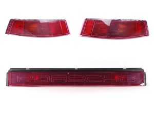 ES#3647800 - 96463116001KT - 964 Taillight Set With New Center Reflector - Clean up the rear end of your 964 with these Genuine Porsche replacement products - Genuine Porsche - Porsche