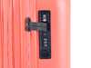 ES#3610186 - 80222460877 - MINI Carry On Luggage / Cabin Trolley - Coral - MINI wings logo embossed luggage - Genuine MINI - MINI