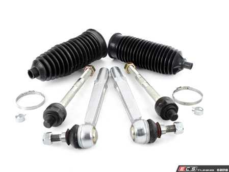 ES#3647148 - 99634713104KT - Tie Rod Service Kit - Complete kit includes Inner & Outer Tie Rod ends, boots, and hardware - Assembled By ECS - Porsche