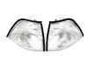 ES#3639970 - 444-1505P-UE-C -  Clear Corner Indicator Set - (NO LONGER AVAILABLE) - Clear turn signal assembly set - Depo - 