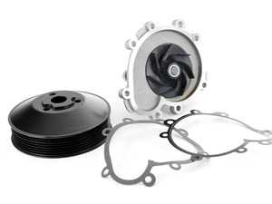 ES#3647143 - 94810601104KT -  Water Pump Kit - Complete Kit Including New Pump, Gasket, and Pulley - Assembled By ECS - Porsche