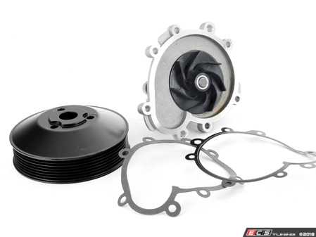 ES#3647143 - 94810601104KT -  Water Pump Kit - Complete Kit Including New Pump, Gasket, and Pulley - Assembled By ECS - Porsche