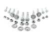 ES#3647147 - 95534101733KT - 28 Piece Front Upper & Lower Control Arm Kit With Hardware - Comprehensive Kit to get your Cayenne's front end back to new - Assembled By ECS - Porsche