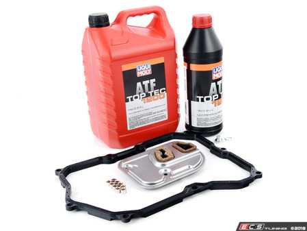 ES#3448781 - 09M325429LMKT - 6-Speed Automatic Transmission Service Kit - Without Service Tool - Save time and money with a transmission service kit from ECS. Includes Liqui Moly trans fluid, filter, and a pan gasket from OE suppliers. - Assembled By ECS - Volkswagen
