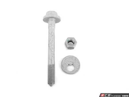 ES#3176225 - WHT001679KT2 - Rear Lower Eccentric Bolt Hardware Kit - Priced Each - Great kit for those needing to replace those rusty and stubborn eccentric bolts - Assembled By ECS - Audi