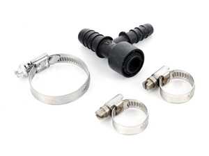 ES#2823250 - 06B103245KT - Pressure Control Valve (PCV) Repair Kit - Located under the intake manifold. Includes hose clamps - Assembled By ECS - Audi
