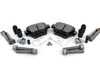 ES#3536834 - 025997ECS0293KT - Performance Rear Brake Service Kit (272x10) - Featuring ECS V5 cross drilled and slotted rotors and ECS EP24 Enthusiast Performance pads - Assembled By ECS - Volkswagen