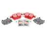 ES#3536837 - 025997ECS0296KT - Performance Rear Brake Service Kit - Featuring ECS V5 Slotted rotors and EBC RedStuff pads - Assembled By ECS - Audi Volkswagen