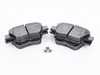 ES#3536839 - 025997ECS0298KT - Performance Rear Brake Service Kit - Featuring ECS V5 Slotted rotors and ECS EP24 Enthusiast Performance pads - Assembled By ECS - Audi